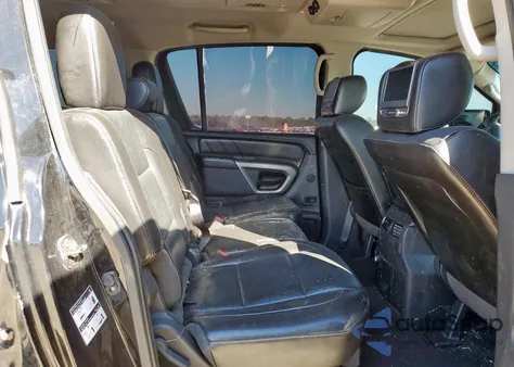 2015 Nissan Armada Sv z USA, uszkodzony, nr VIN 5N1BA0ND4FN609987